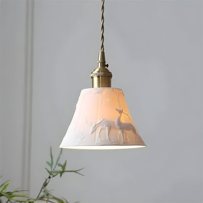 IslandCeramica Light - Modern rustik keramiklampa