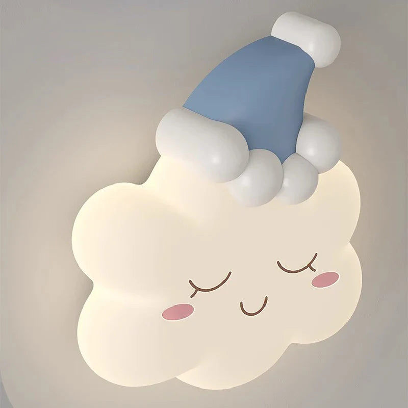RomanticCloud - Vägghängd Lampa Barnrum Prinsessstil
