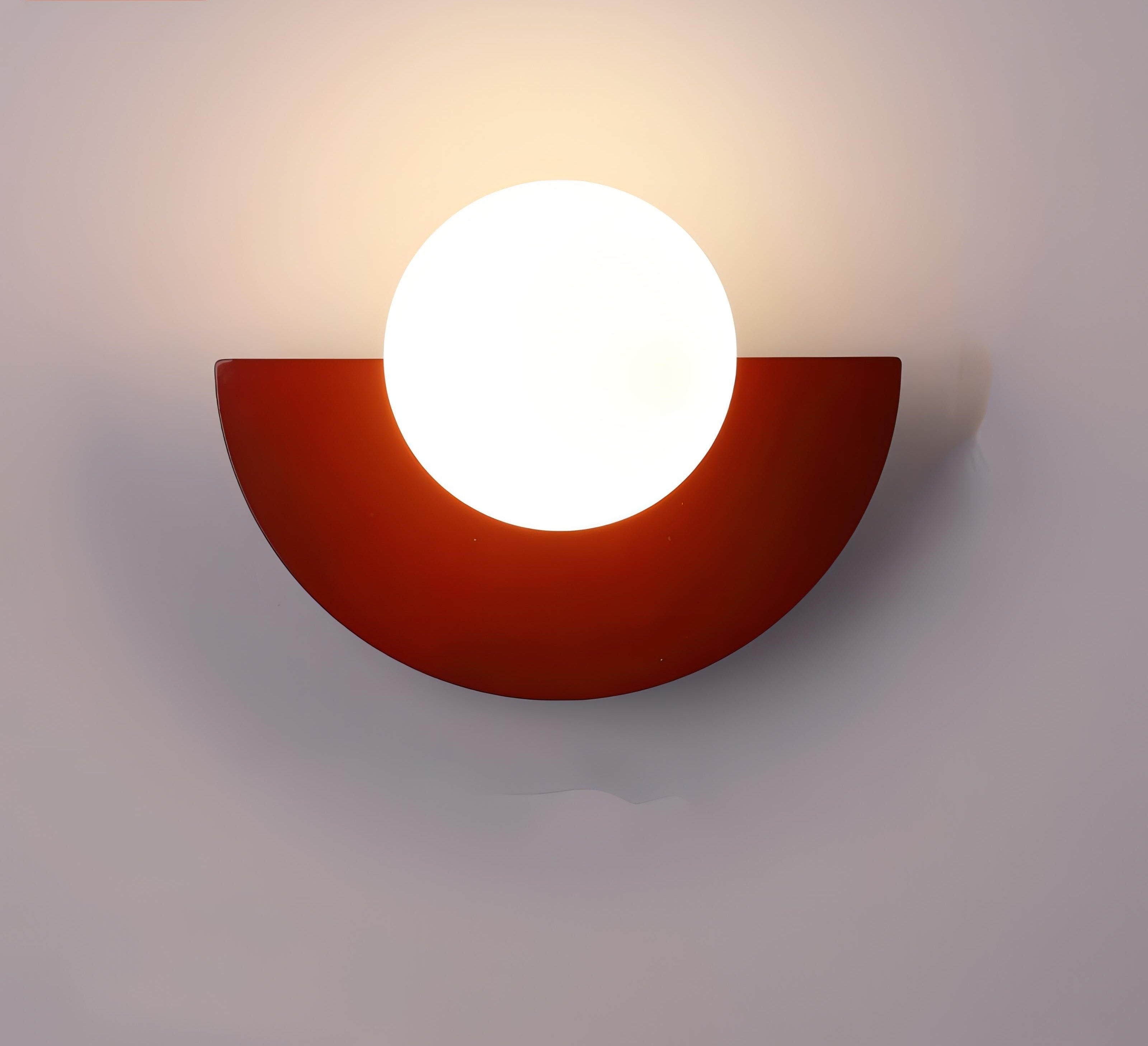 Carvallo - Halvcirkelformad Vägglampa Nordisk