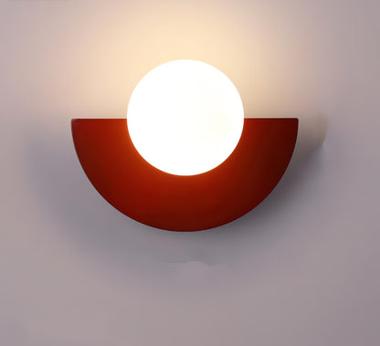 Carvallo - Halvcirkelformad Vägglampa Nordisk