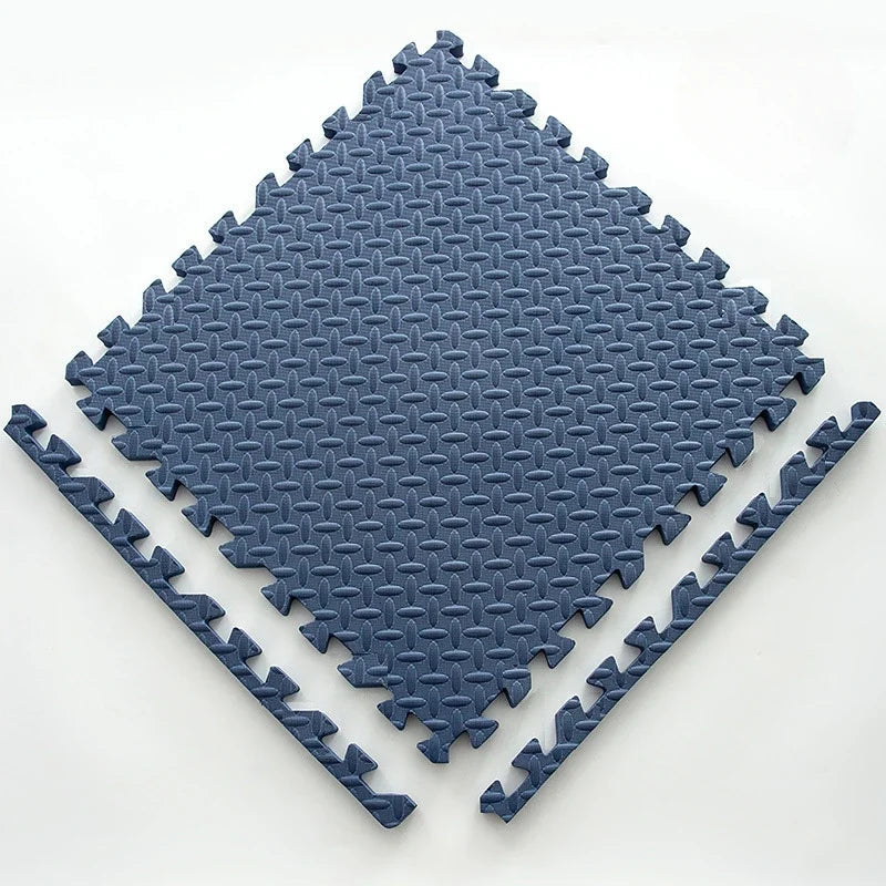 PlayMats – Färgglad skum babylekmatta pussel med låsbart design för barn