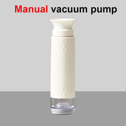 Carvallo Jar Vakuum-Freshkeeping Container | Lufttät Förvaringsbehållare för Kaffe, Te & Müsli | Fukt- och Aromskydd | Stapelbar