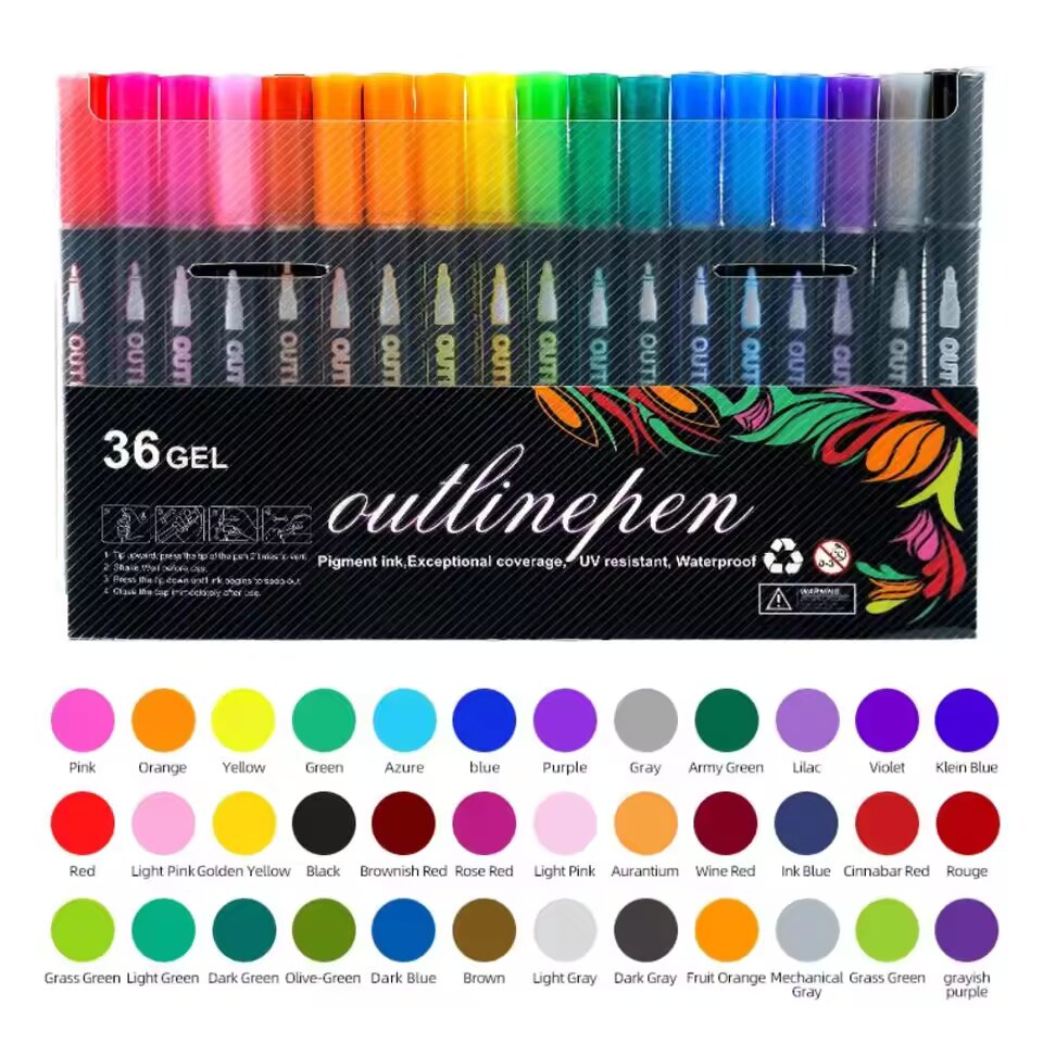 Carvallo - Tvåfärgade pennor