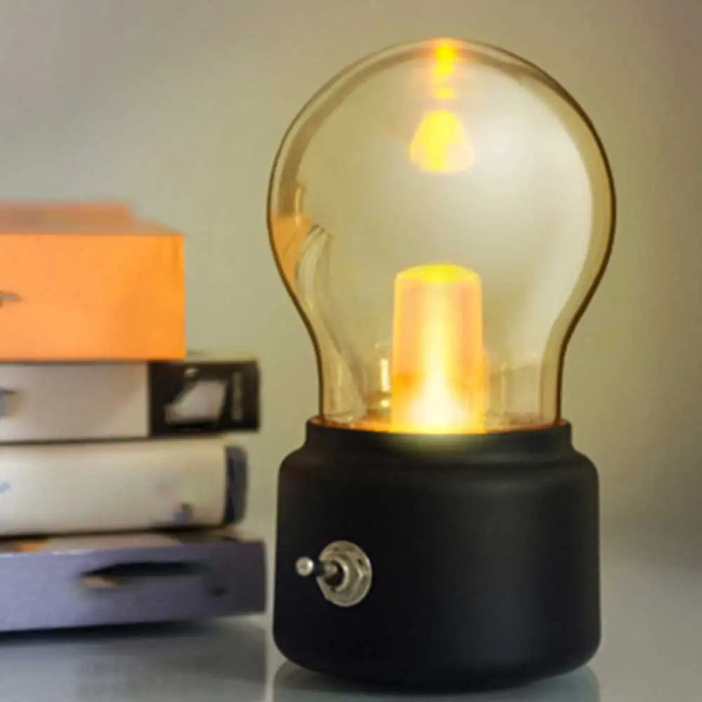 RetroLED - Uppladdningsbar LED-lampa i vintage design