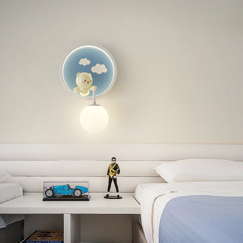 RomanticWall - Barnrum Vägglampa med Djurmotiv