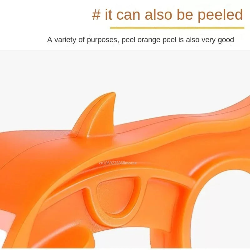 Carvallo Fingeravskärare | Rostfritt stålblad | Ergonomisk & Kompakt | För Frukt & Grönsaker