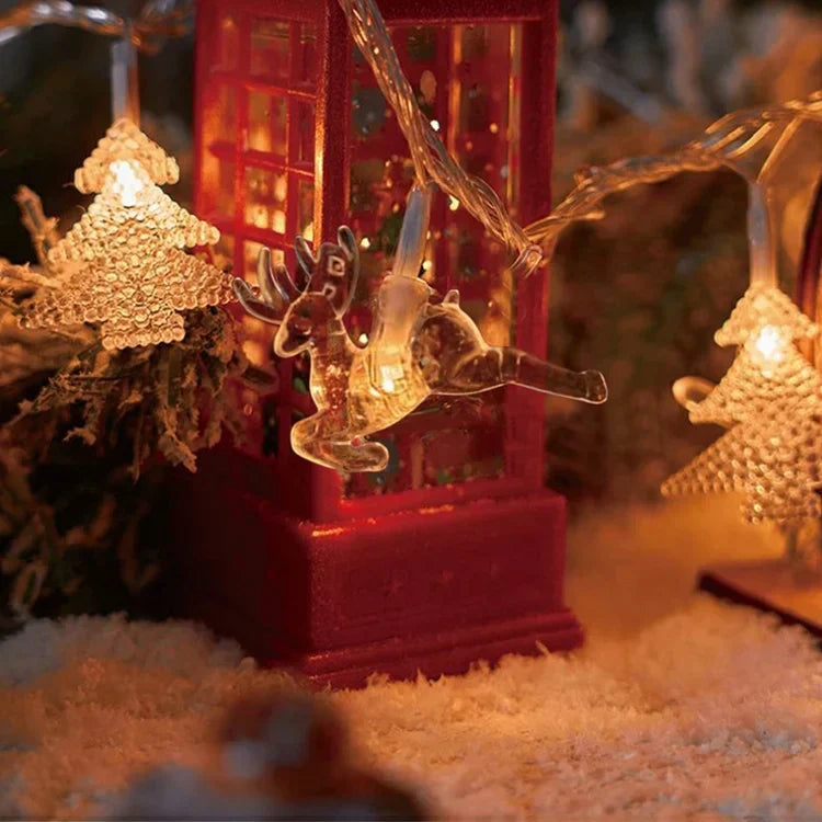 Carvallo | WinterTwinkle - Snöflinge-LED-ljusslinga