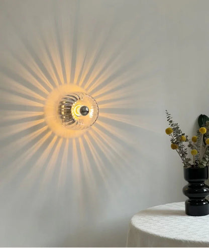 Arkitektur-inspirerad LED-vägglampa