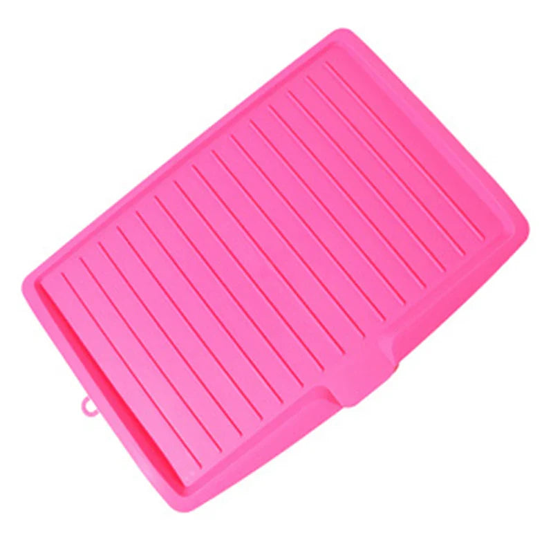 Carvallo Pro Flexibles Avtorkställ | Silikon-avtorkmatta för handfat | Värmetålig & Fällbar | 44,7 x 30,9 cm | Tallsortering för kök