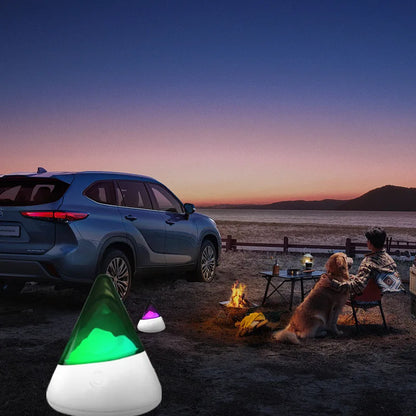 Trådlös LED Isberg Nattljus – Moderna Design för Avkopplande Belysning