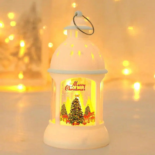 SantaGlow - LED-lampor med jultomtemotiv för en festlig och mysig julstämning