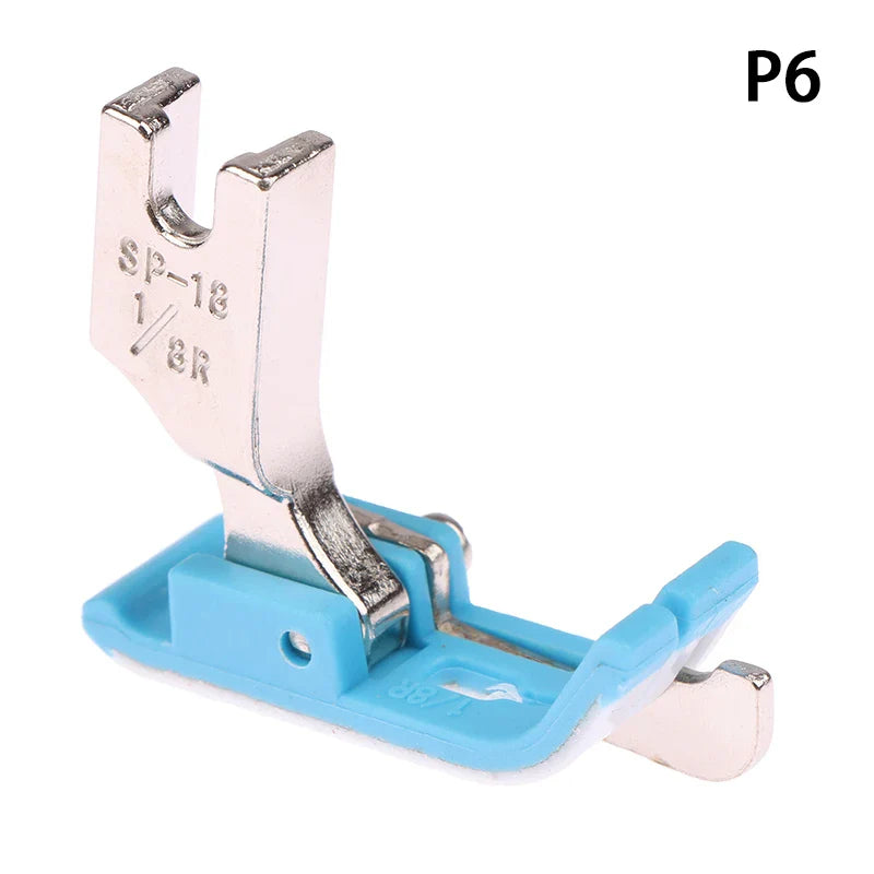 Carvallo Nålfot SP-18 | Kantfot av plast och metall | För platta sängmaskiner | Lätt att montera och precisa att styra