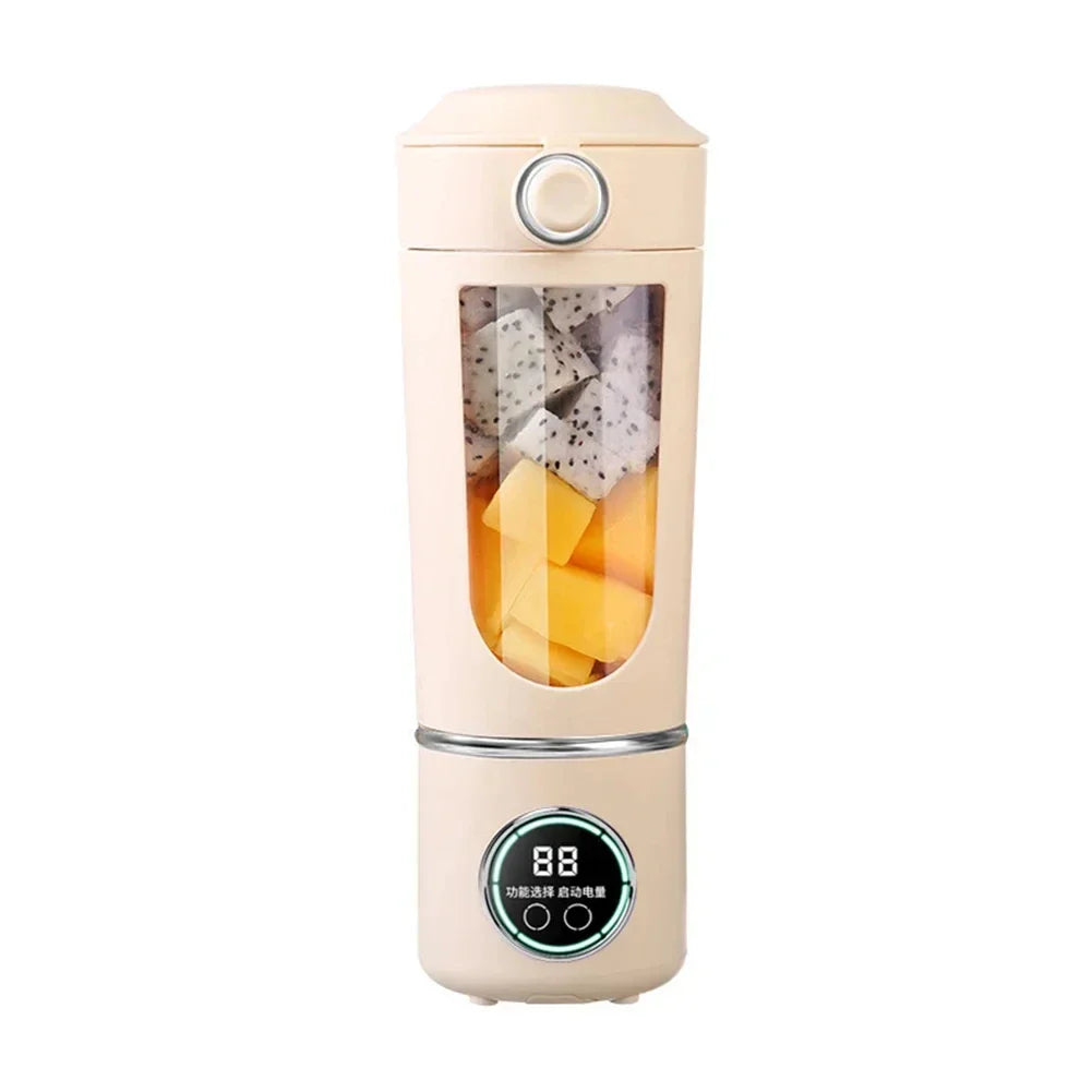 Carvallo Mixer VitaBlend Pro | 2-i-1 Mix &amp; Drickflaska | 700 ml | 12-bladssystem | USB-uppladdningsbar