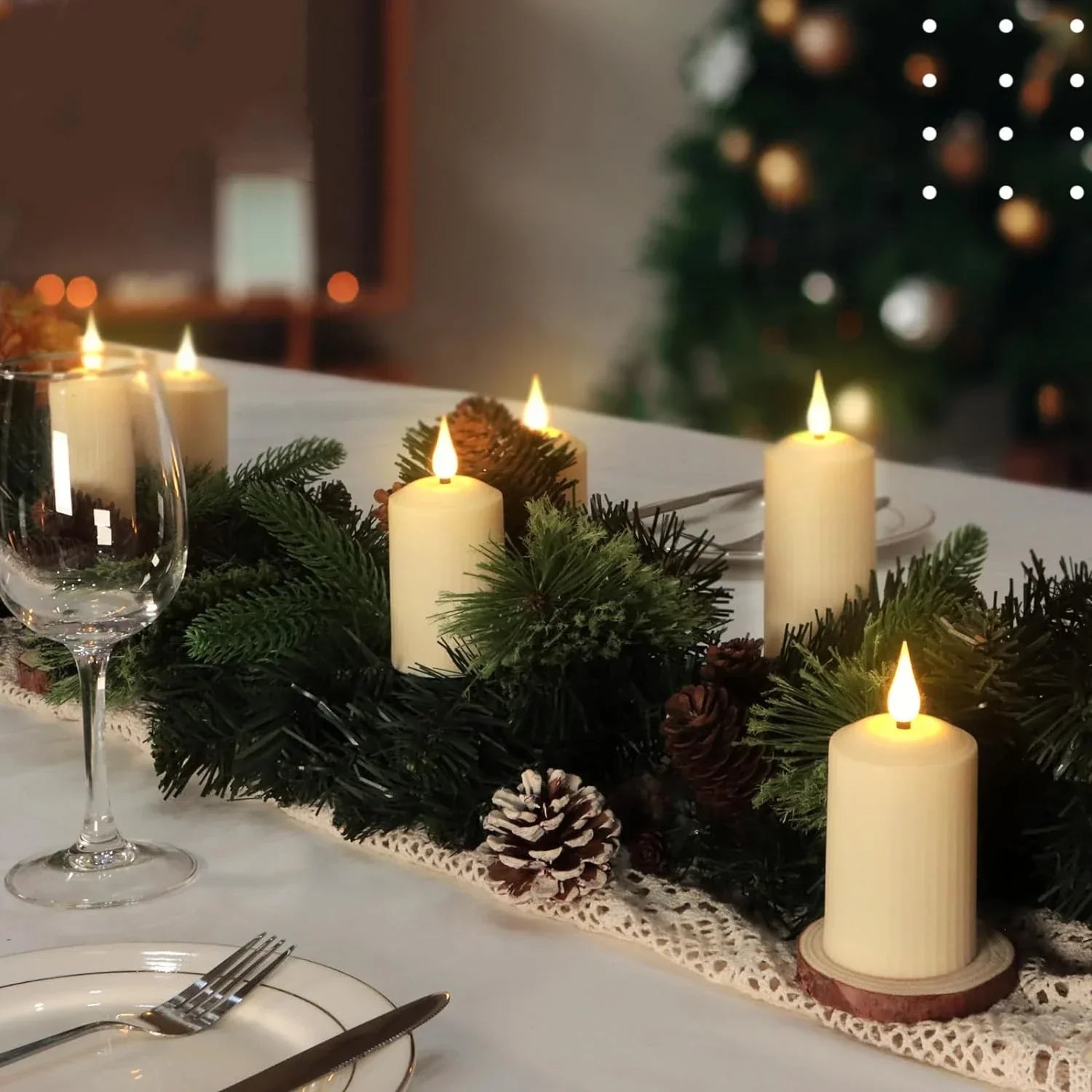 Carvallo - LED Vattentäta Pelarboll med Fjärrkontroll