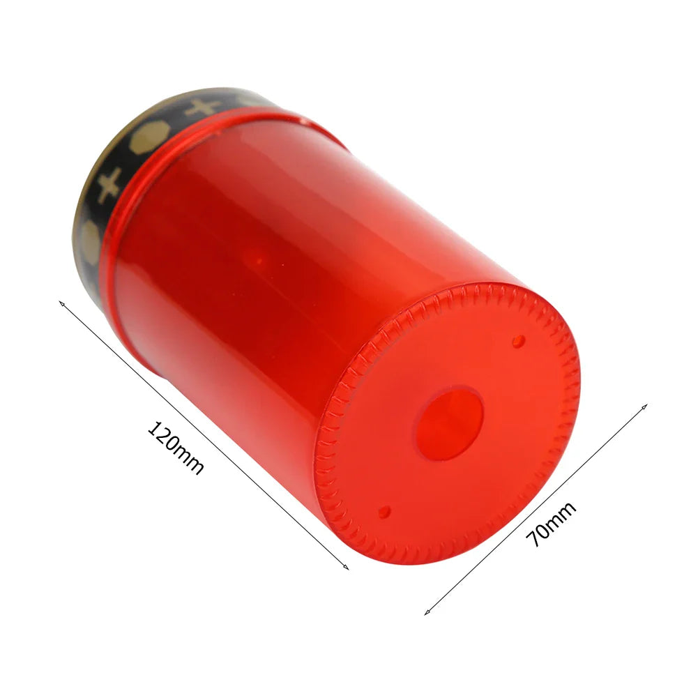 Carvallo Eternis Solar Grabbelys LED | Fladdrande ljuslook | Vattentät & Återladdningsbar | 12 cm Hög