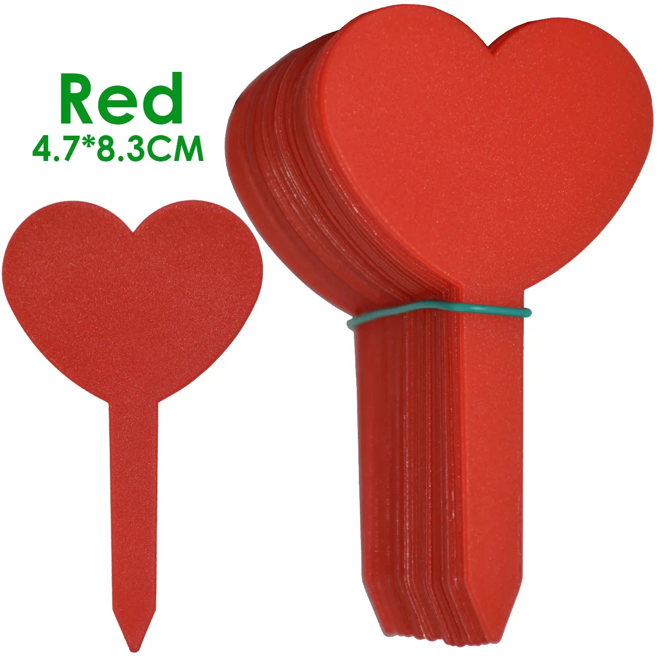 Carvallo Trädgårdsetiketter | 50 stycken | Vattentäta växtskyltar i plast | Återanvändbara | För krukor, rabatter & frön