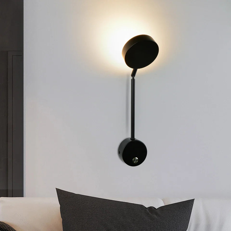 NordicGlow - Rotterbar LED Vägglampa för Vardagsrum och Sovrum