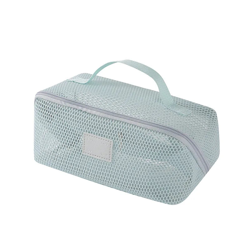Carvallo ClarityBag Mesh | Transparent & Rymlig | 23 × 11 × 11 cm | För Resor & Vardag