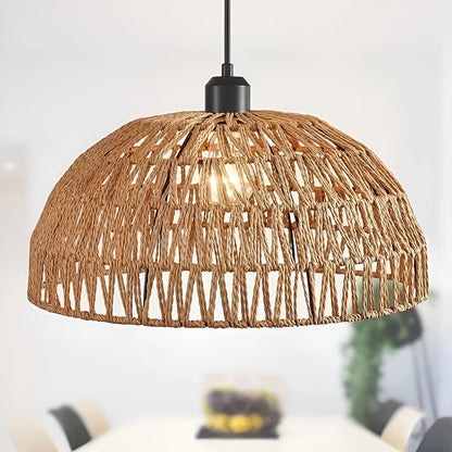 NatureWeave Light - Japansk Rattan Pendellampa