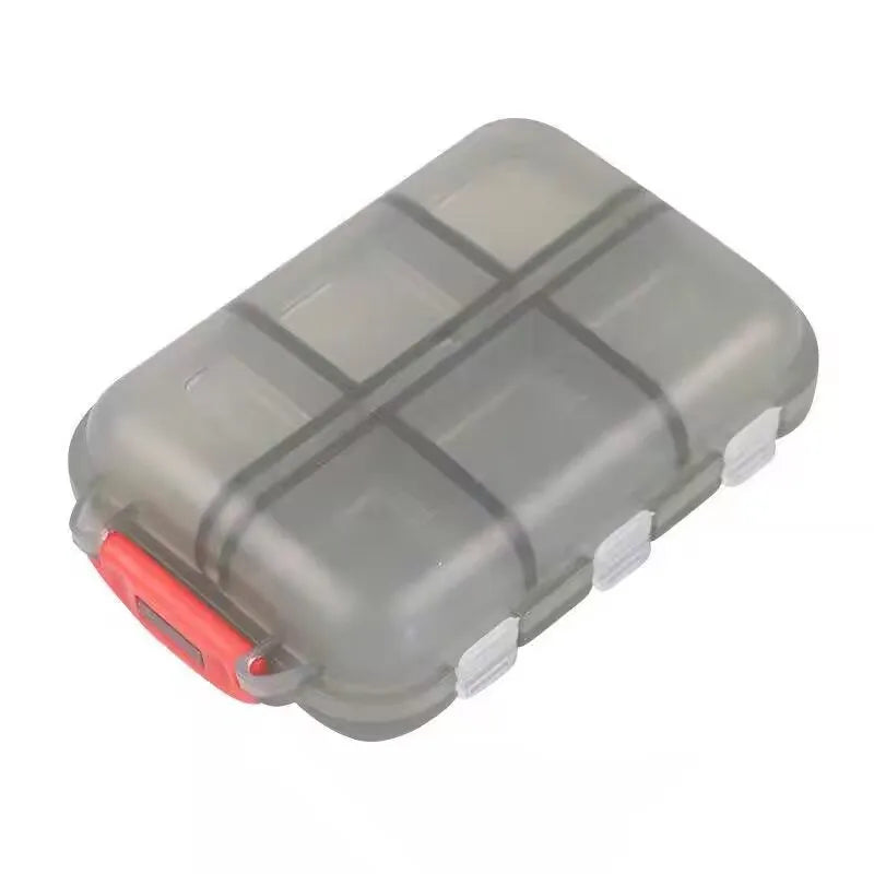 Carvallo Resepill Box | Fuktighetsskyddad & Kompakt | 4–12 Fack | För Vitaminer & Läkemedel på språng