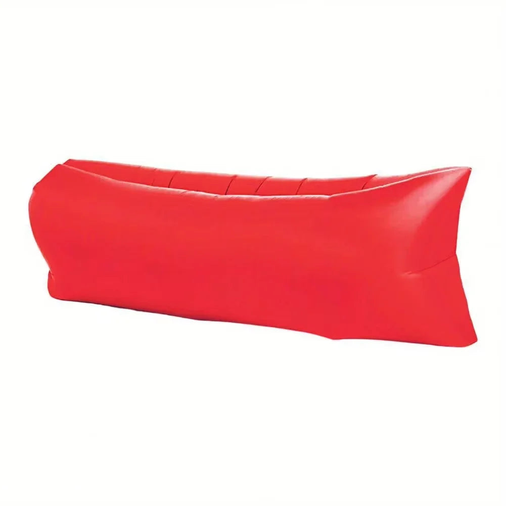 Carvallo Loungesoffa | Utan pump &amp; med nackstöd | AirLoungeGo Utomhussoffa 190×70 cm – Bärbar &amp; Vattentät