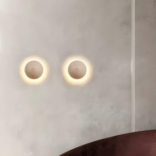 CreamBeam Lamp - Nordisk cream stil nattduks vägglampa