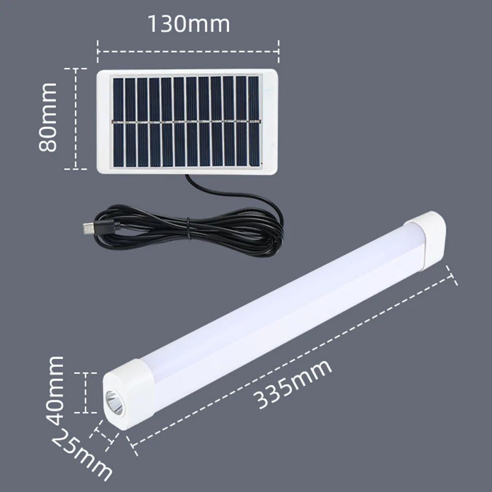 Carvallo BeamMate LED Solcells Nödbelysning | Dimbar & Återuppladdningsbar | Med Krok & Magnet | Typ-C & Sol