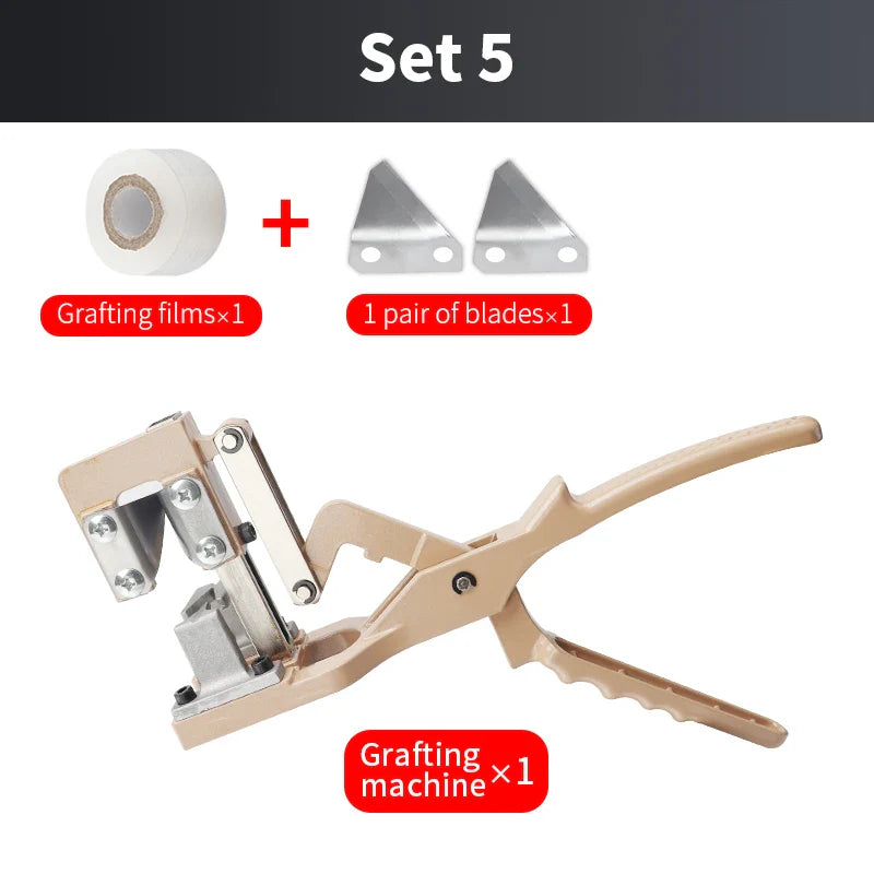 Carvallo förädlingsklippare för fruktträd | 2-i-1 klipp- & förädlingsverktyg | Proffs trädgårdsverktyg av SK5-stål