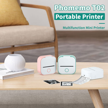 Portabel Mini Skrivare - Den Snabba Fotoprinter