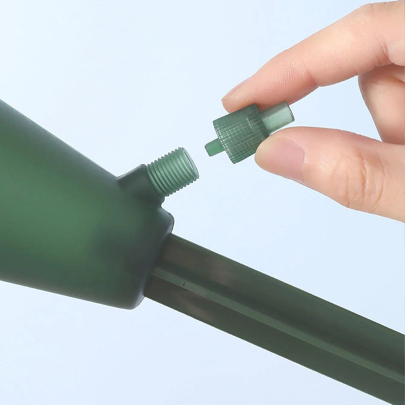 Carvallo Automatisk bevattningstråle | Trattformad & Transparent | Med justerbar vattenflöde – 1 styck