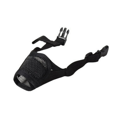 BellStop+ | Ventilerad hundekorg | Justerbar nylonkorg | Anti-bark och anti-bite skydd | S-XL storlekar