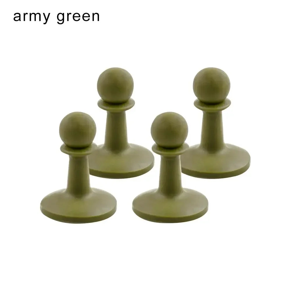 Carvallo Shield 4 Tältstänger-kåpa 4-pack | Åskskydd & Antistatisk | För camping, solsegel & utomhustält | Väderbeständig & flexibel