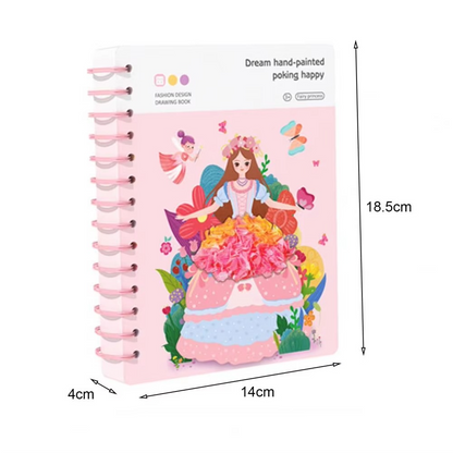 Princess Fashion Design Drawing and Craft Book