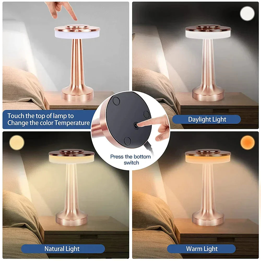 LumenGlow - Tillsätt Elegans till Ditt Hem med Fleur Jubil Bordslampa från LumenGlow