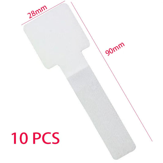 Carvallo Återanvändbara kardborre-bandslingor | Självhäftande & Justerbar | Nylon-kabelhantering för skrivbord & hem