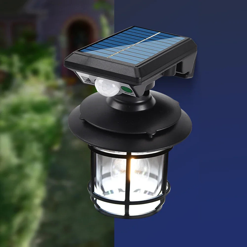 Carvallo Vägglampa SafeLuma Sensor | IP65 Vattentät | Rörelsesensor & Smart Ljusstyrning | För Trädgård, Gård & Terrass