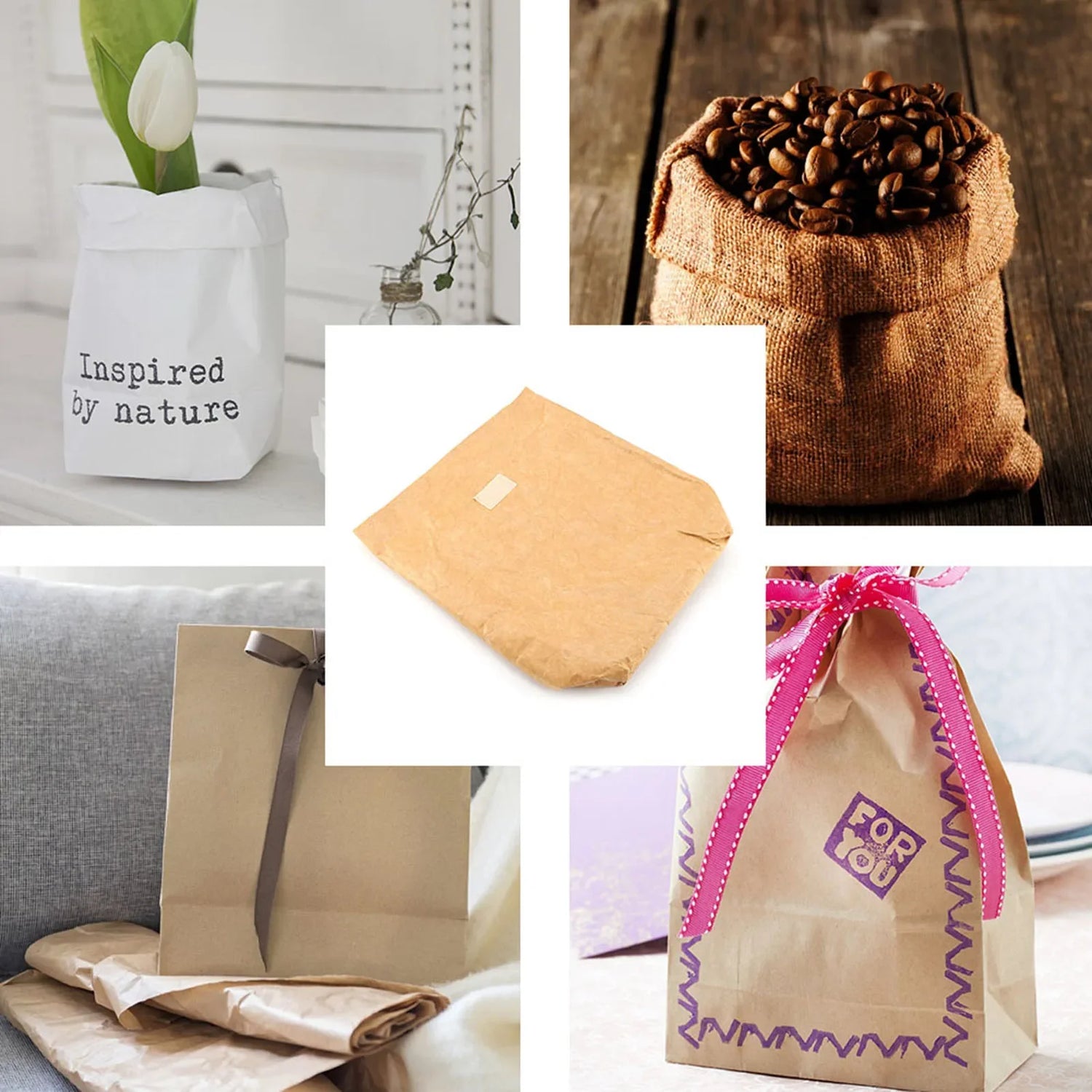 Carvallo Lunchbag | Isolerad &amp; Vattentät Matväska | Av miljövänligt papermaterial | För Skola, Kontor &amp; Picknick