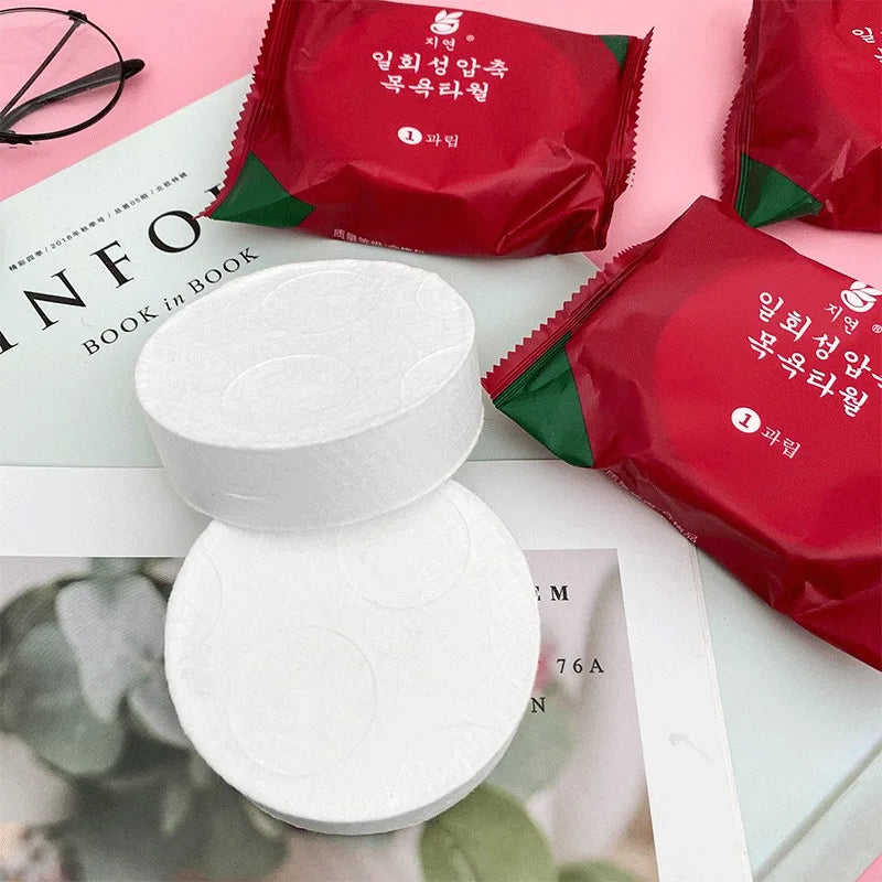 Carvallo-Handdukar Silvena | Komprimerad & Hudvänlig | För Resor, Hotell & Skönhet | 70×140 cm