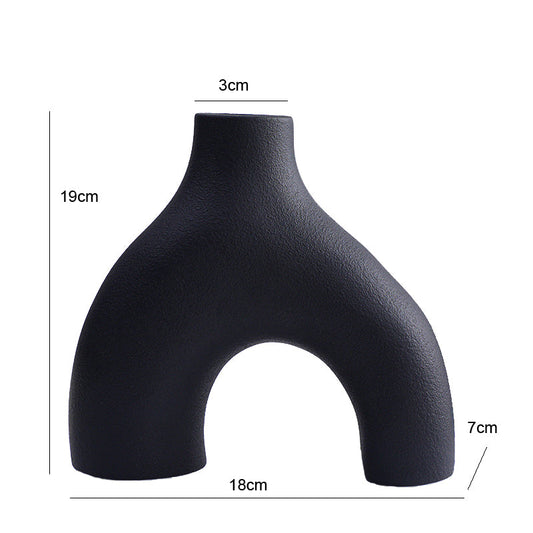 NestForm – Moderna Rent Linjer Rund Vas med Elegant Form