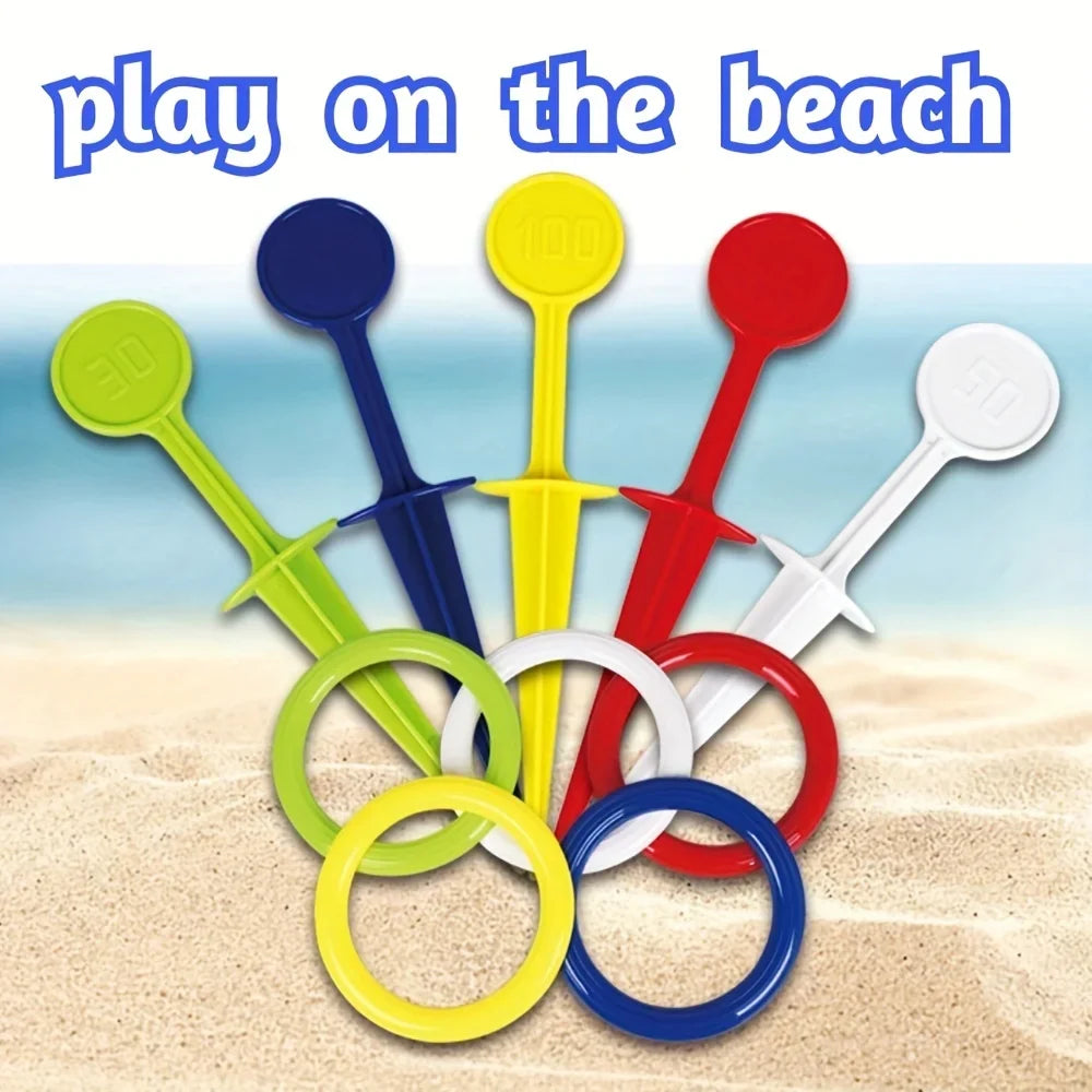 Carvallo-spel för barn | Med poängtavlor & färglära | Lernspel & utomhusnöje | Lätt att sätta upp