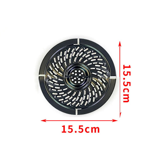 Carvallo Ersatz-grillpanna för varmluftsfritös | Non-stick & diskmaskinssäker | I olika storlekar | För pommes frites, kött & grönsaker