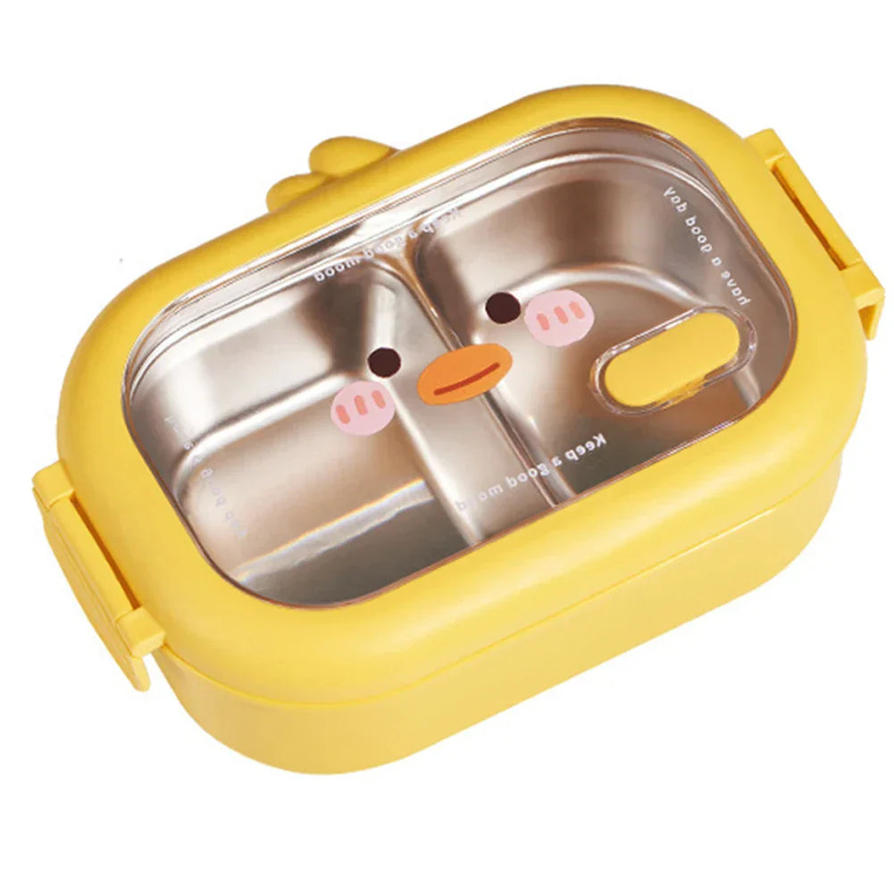 Carvallo – Karaktär Ansikts Matlåda med rum och säker låslock