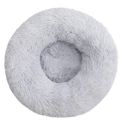 Super Soft Round Pet Bed – Plush, Cozy &amp; Comfortable for Cats &amp; Dogs