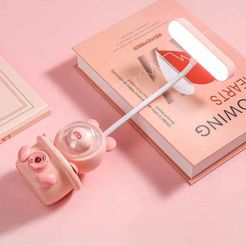 LumiStudy – Trådlös LED Skrivbordslampa för Barn, Dimbar och Ögonvänlig