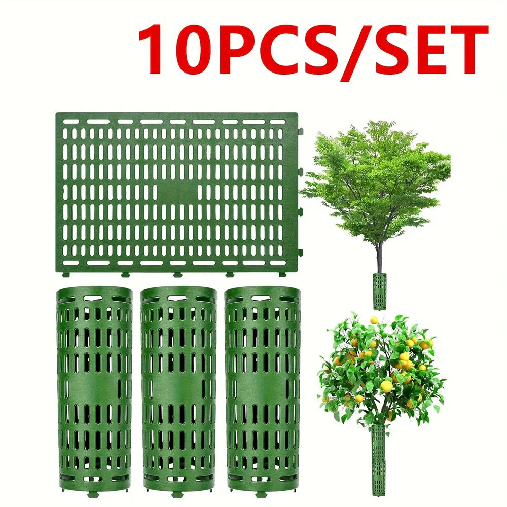 Carvallo StammProtektor Stammskydd Manschett | Kan anpassas & Återanvändbar | Skydd mot barkskador från gräsklippare & gnagare