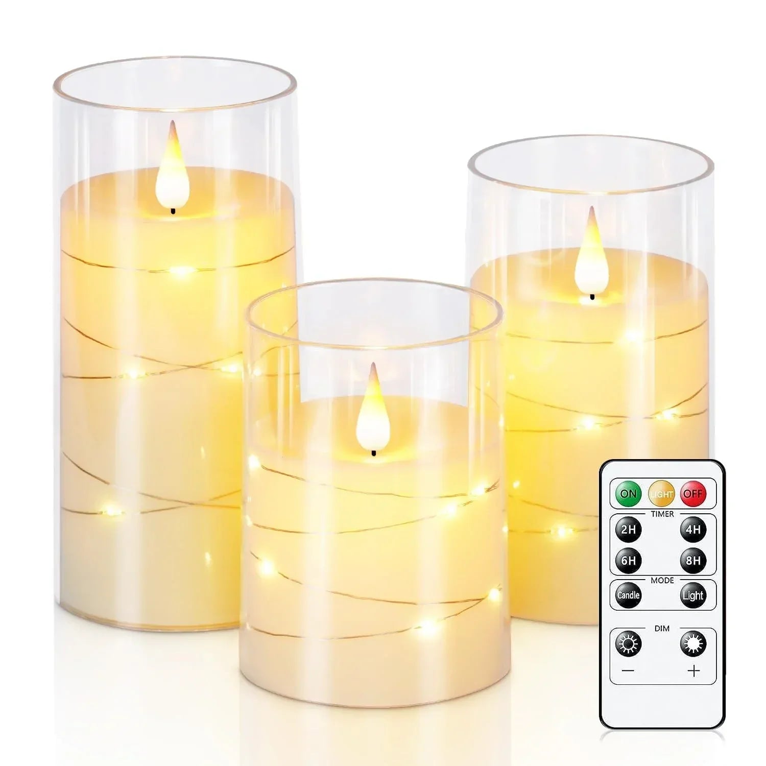 Flameflex - LED-ljus utan flamma med realistisk effekt
