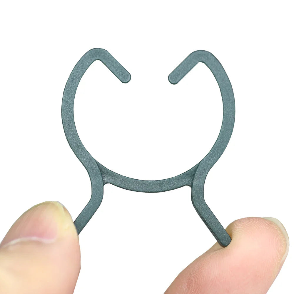 Carvallo Max | 100-pack växtklipp i 2 storlekar | För tomater, klätterrosor & grönsaker | UV-beständiga