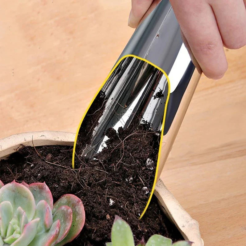 Carvallo Plantiva Scoop | Rostfritt stål | För bonsai, suckulenter och krukväxter | I 3 storlekar