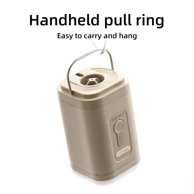 Carvallo Luftpump AeroBlow Mini | Elektrisk & USB-laddningsbar | Bärbar & Trådlös | För luftmadrasser & vakuumpåsar