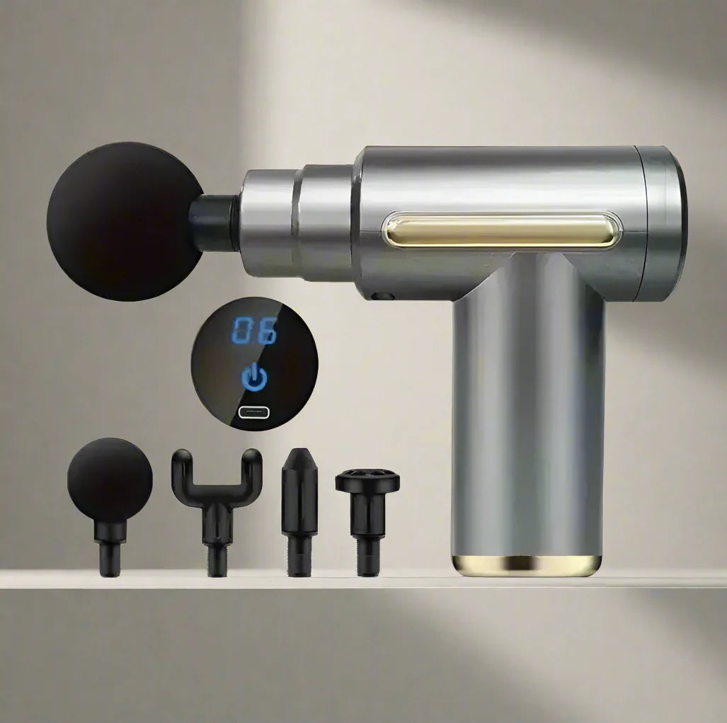 Royaleva Mini Muscle Massage Gun – Bärbar Handhållen Perkussion Massager för Djupvävnadsavlastning